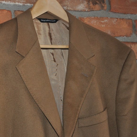 Cambridge Madison100% Cashmere Blazer Sport Jacket Coat 46T Union Made in Canada - Picture 2 of 9